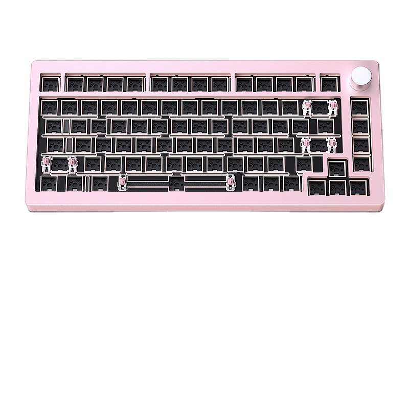 Mechanical Keyboard Barebone Aluminum Gasket 75 - Zestaw klawiatury mechanicznej HJSDZHI AL75V2, aluminiowa
