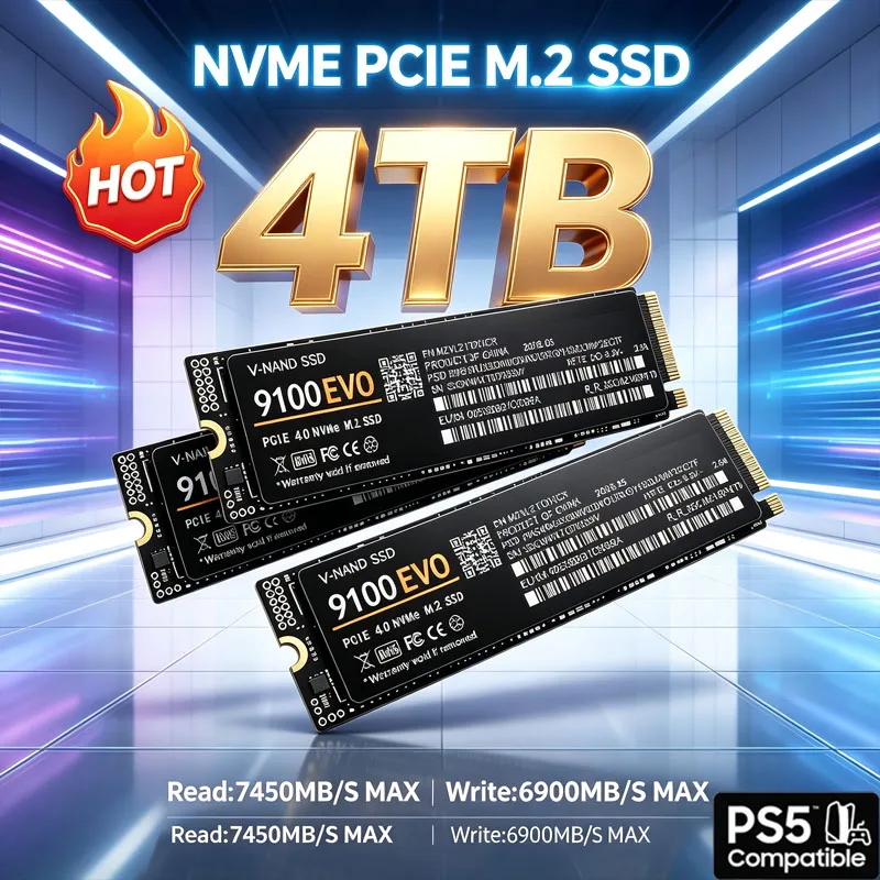 M.2 Nvme 4Tb Pcie 4.0 Ssd - Gamingowy dysk SSD M.2 NVMe 9100