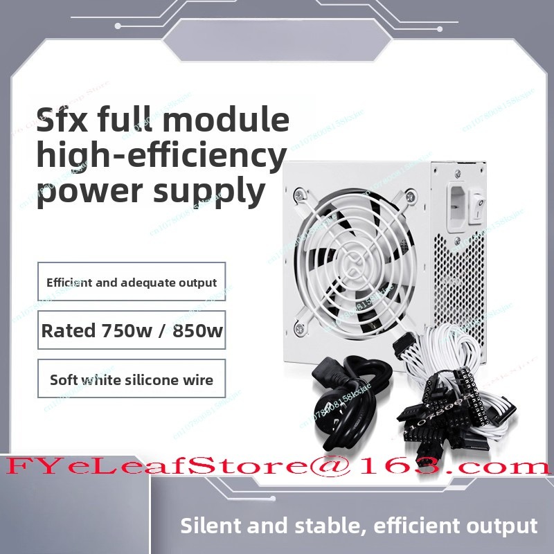 Sfx Power Supply 850W Gold - Zasilacz SFX Full Module Pure White