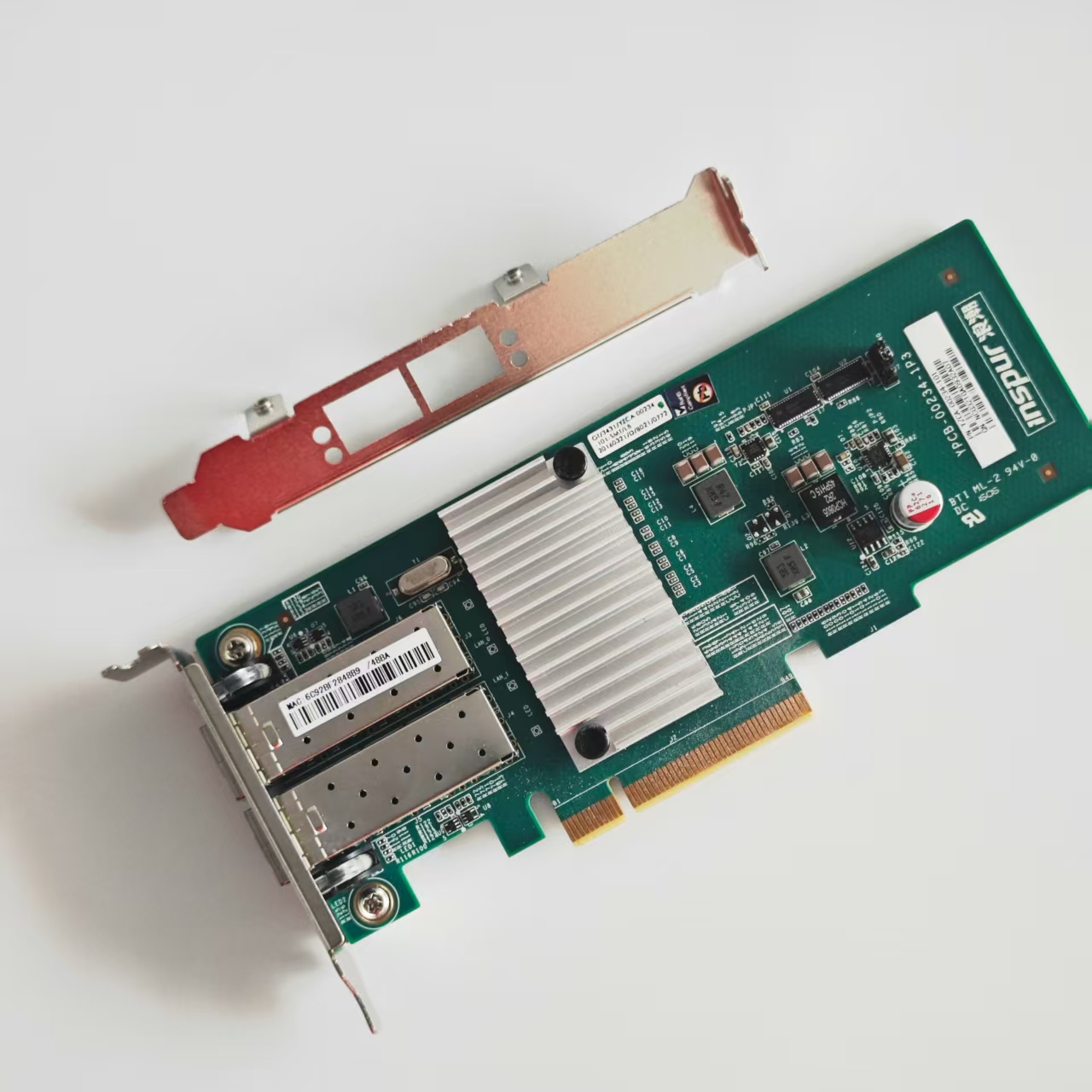 10Gb Sfp+ Pcie Network Card Dual Port - Karta sieciowa 10Gb SFP+ PCI-E NIC,