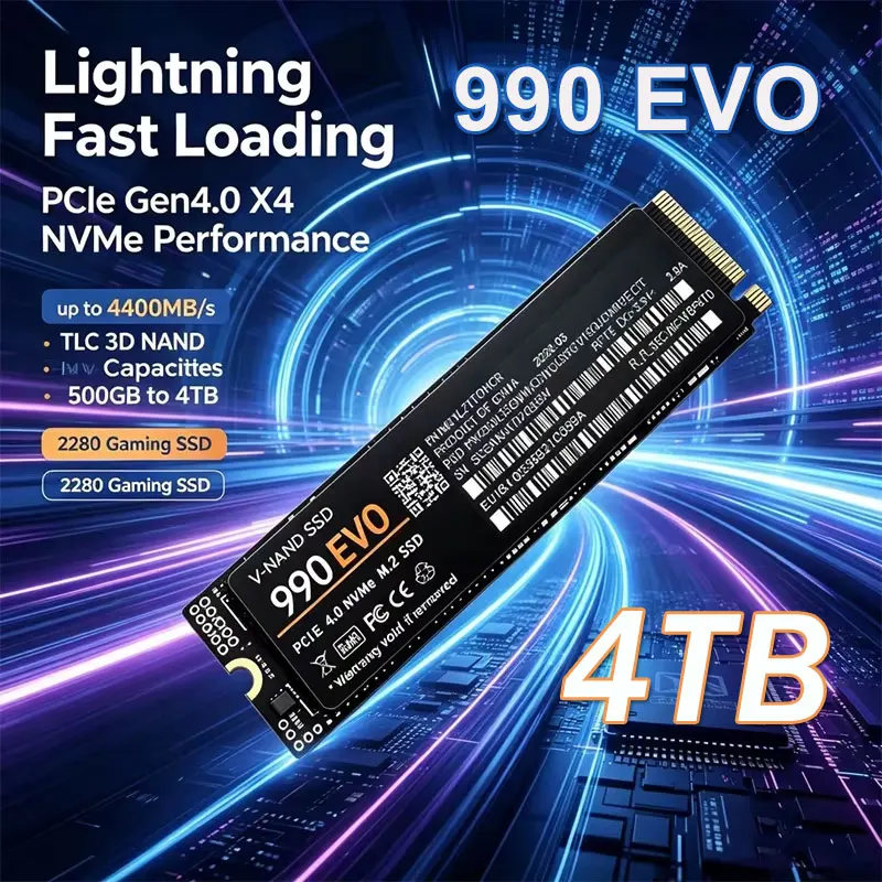 M.2 Nvme 4Tb Pcie 4.0 Ssd - Gamingowy dysk SSD M.2 NVMe 990