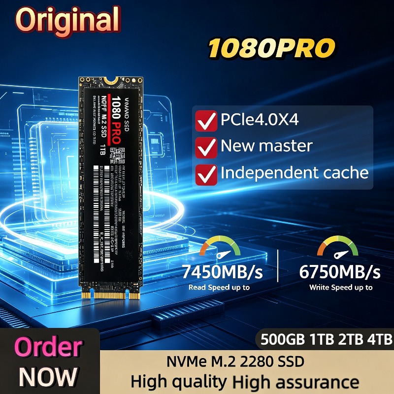 M.2 Nvme 4Tb Pcie 4.0 Ssd - 100% oryginalny dysk SSD 1080PRO PCIe