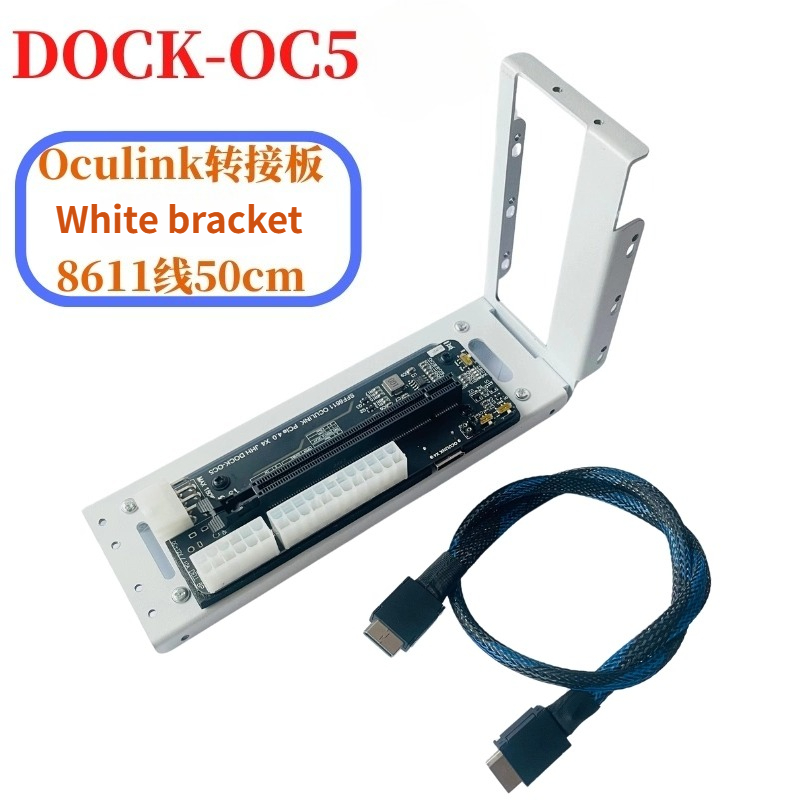 External Gpu Dock Pcie 4.0 Oculink - Laptop eGPU Oculink M.2 NVMe Zewnętrzna