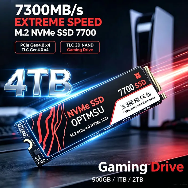 M.2 Nvme 4Tb Pcie 4.0 Ssd - Nowy 7700 M.2 2280 PCIe 4.0