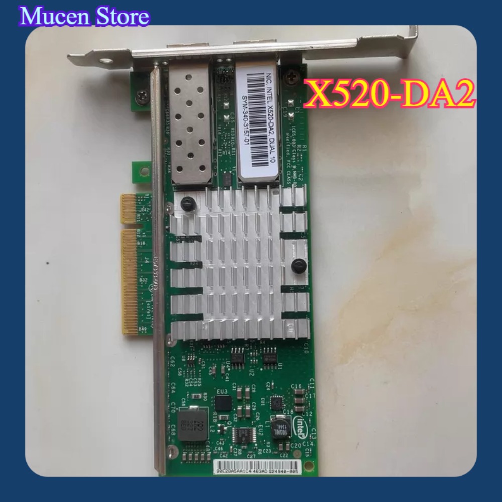 Karta sieciowa X520-DA2 10Gb S – 10Gb Sfp+ Pcie Network Card Dual Port recenzja i cena