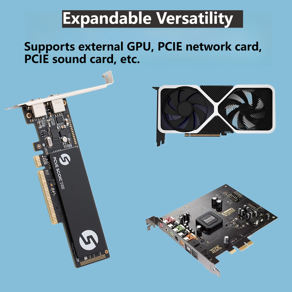 Stacja dokująca Oculink eGPU d – External Gpu Dock Pcie 4.0 Oculink recenzja i cena