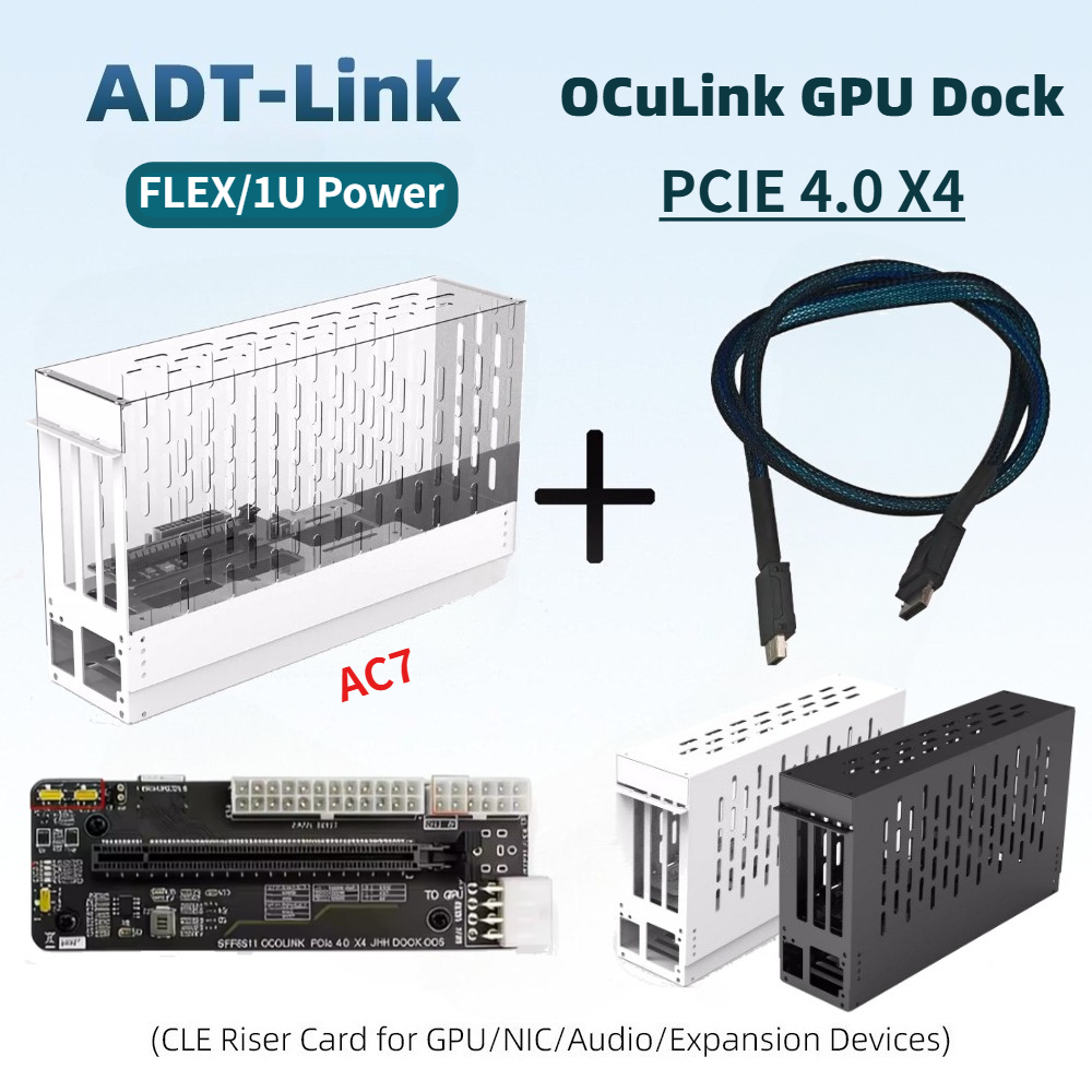 Dokująca stacja graficzna EGPU – External Gpu Dock Pcie 4.0 Oculink recenzja i cena