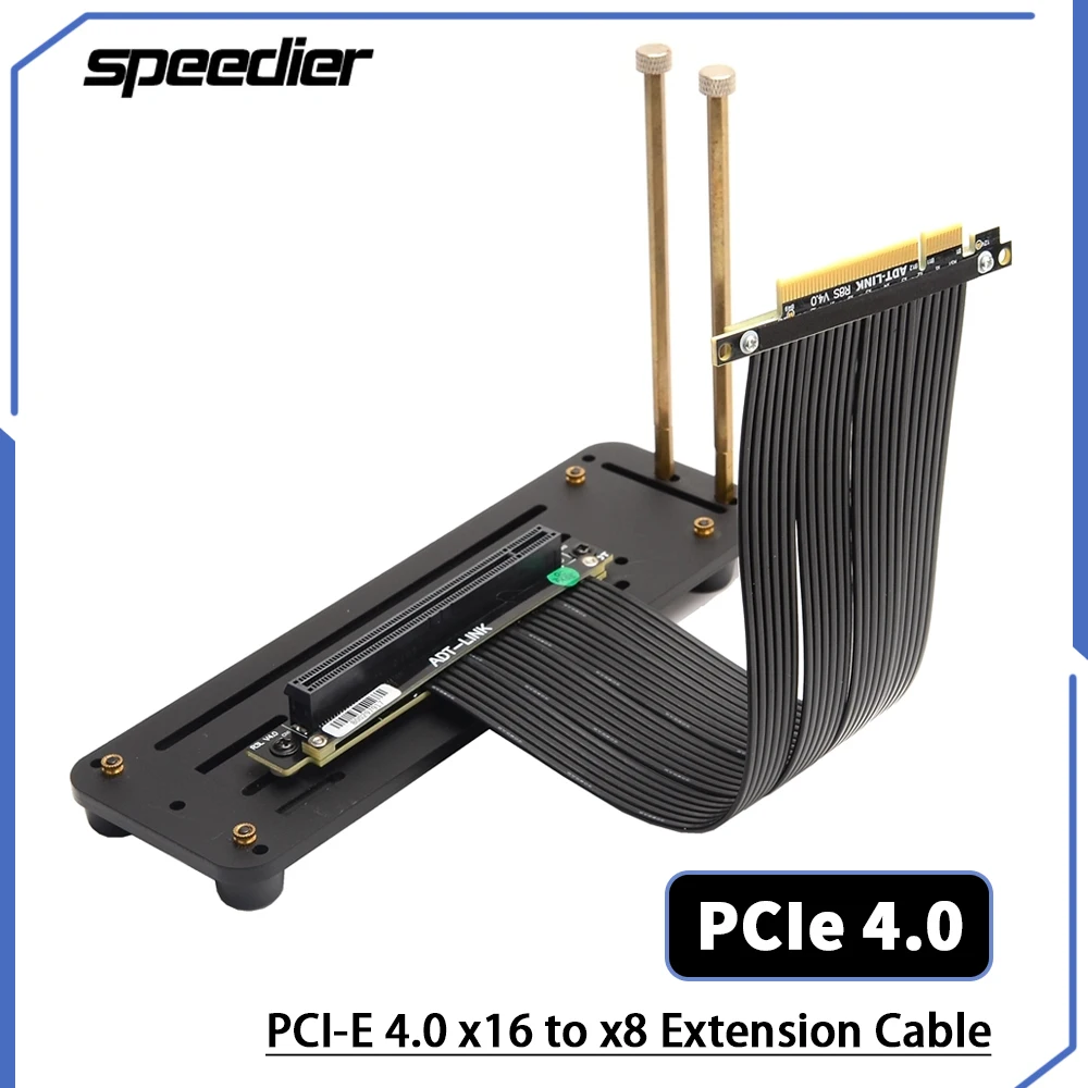 Riser PCI Express 4.0 X8 do X1 – Pcie 4.0 X16 Riser Cable 90 Degree recenzja i cena