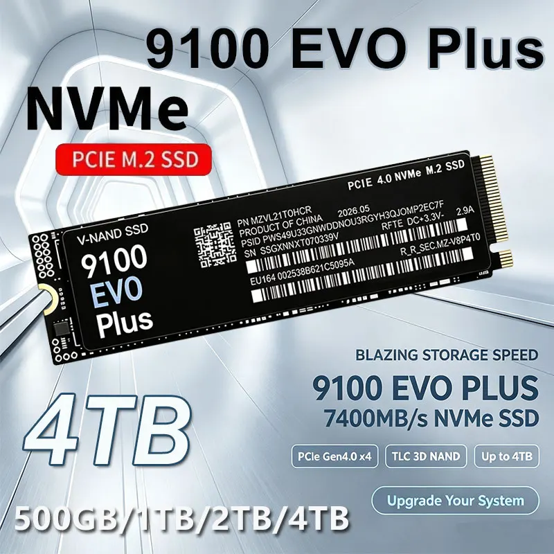 9100 EVO Plus M.2 NVMe SSD 1TB – M.2 Nvme 4Tb Pcie 4.0 Ssd recenzja i cena