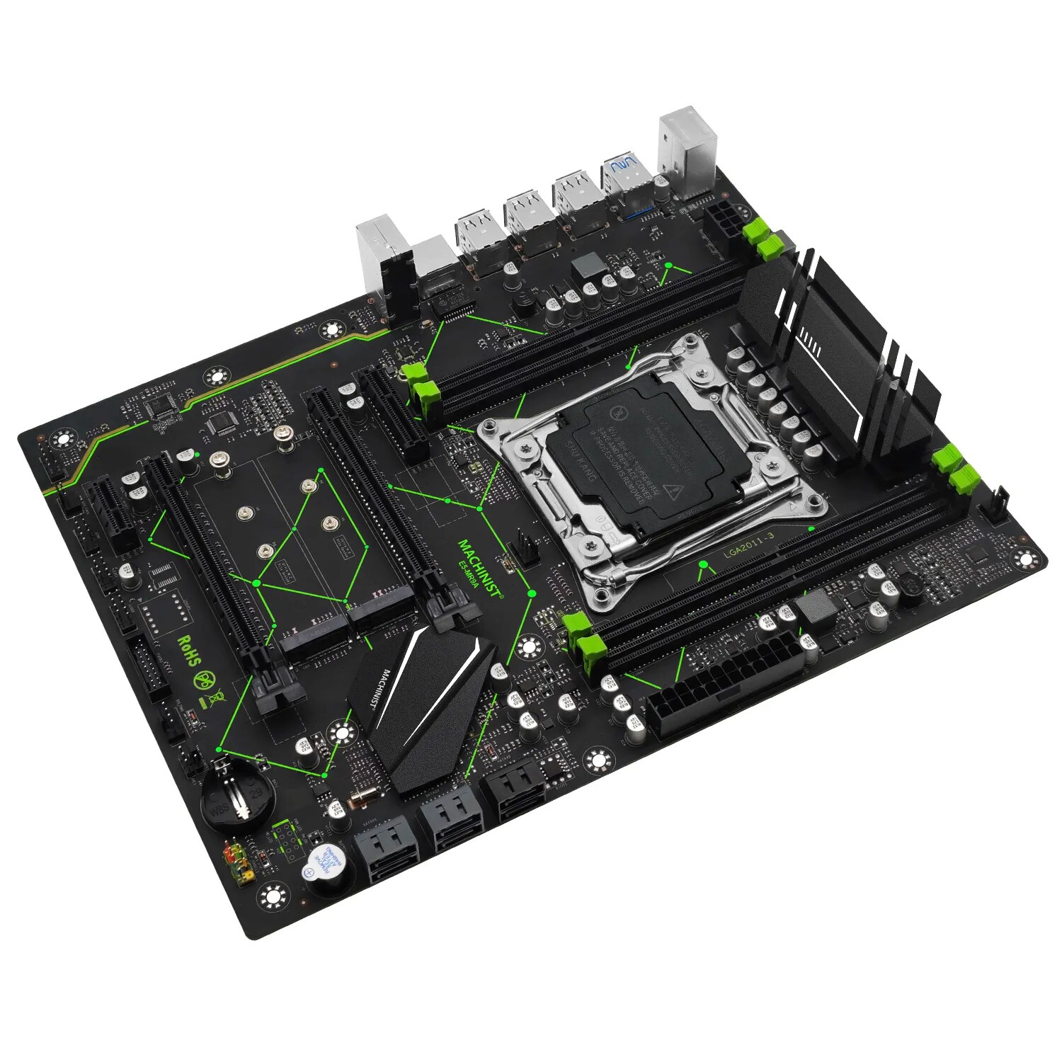 Płyta główna MACHINIST E5 MR9A – X99 Dual Cpu Motherboard Combo recenzja i cena