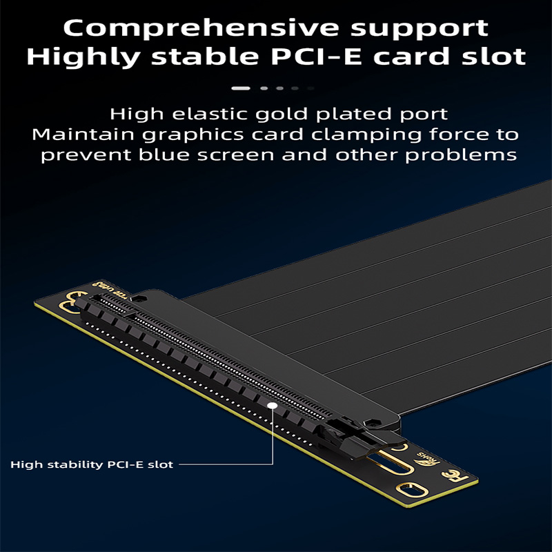 TEUCER pionowy uchwyt montażow – Pcie 4.0 X16 Riser Cable 90 Degree recenzja i cena