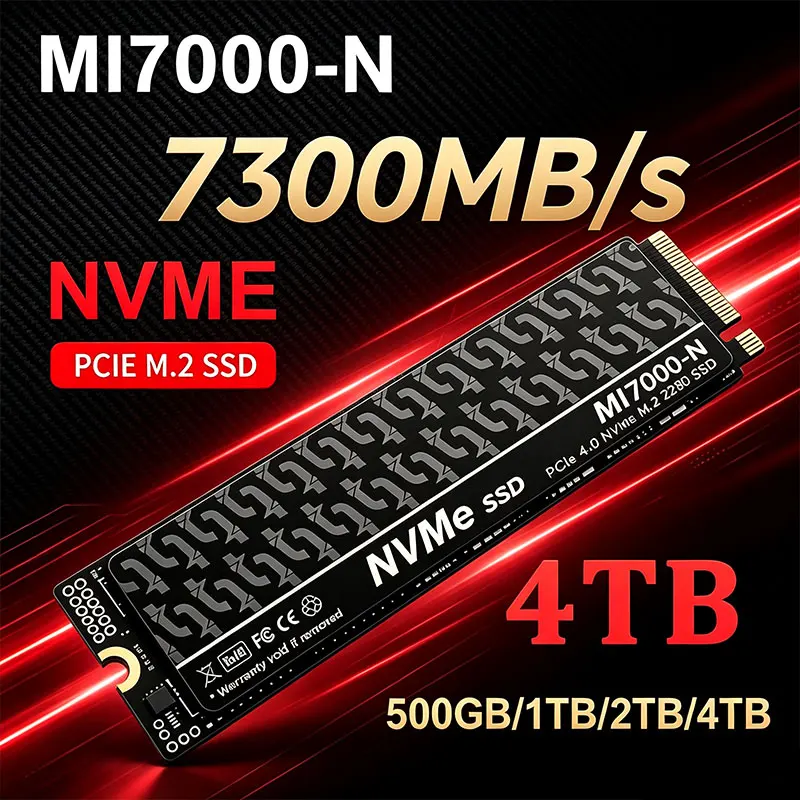 MI7000-N 7300MB/s SSD 1TB 2TB  – M.2 Nvme 4Tb Pcie 4.0 Ssd recenzja i cena