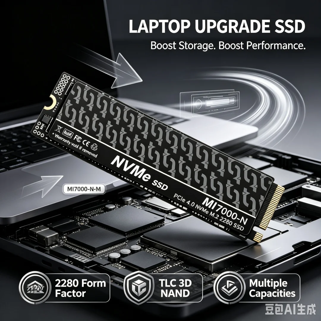MI7000-N 7300MB/s SSD 1TB 2TB  – M.2 Nvme 4Tb Pcie 4.0 Ssd recenzja i cena