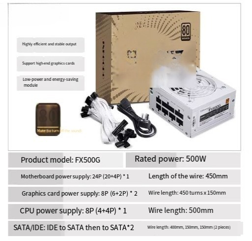 W pełni modułowy zasilacz SFX  – Sfx Power Supply 850W Gold recenzja i cena