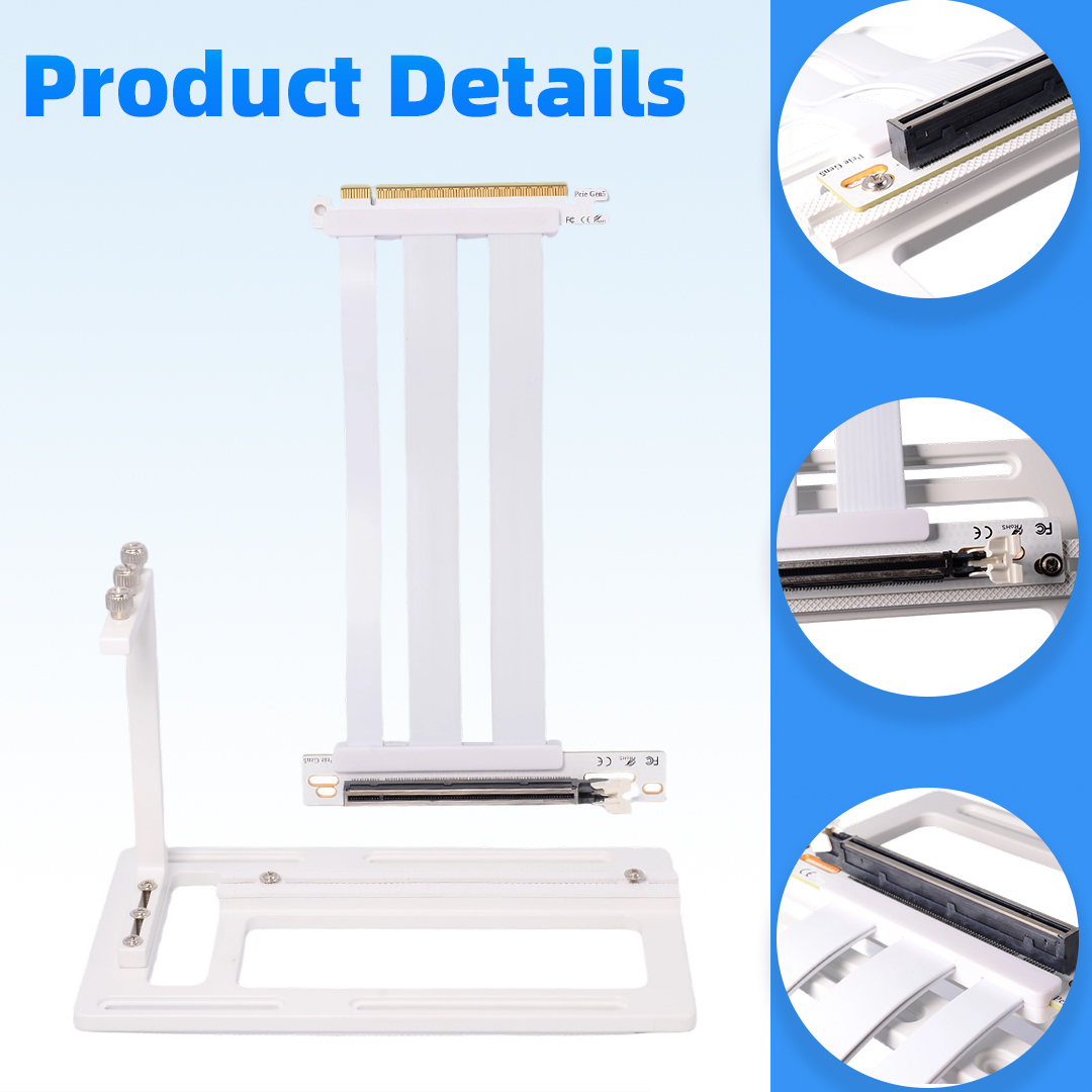 Kabel Riser PCIe 5.0 / 4.0 / 3 – Pcie 4.0 X16 Riser Cable 90 Degree recenzja i cena