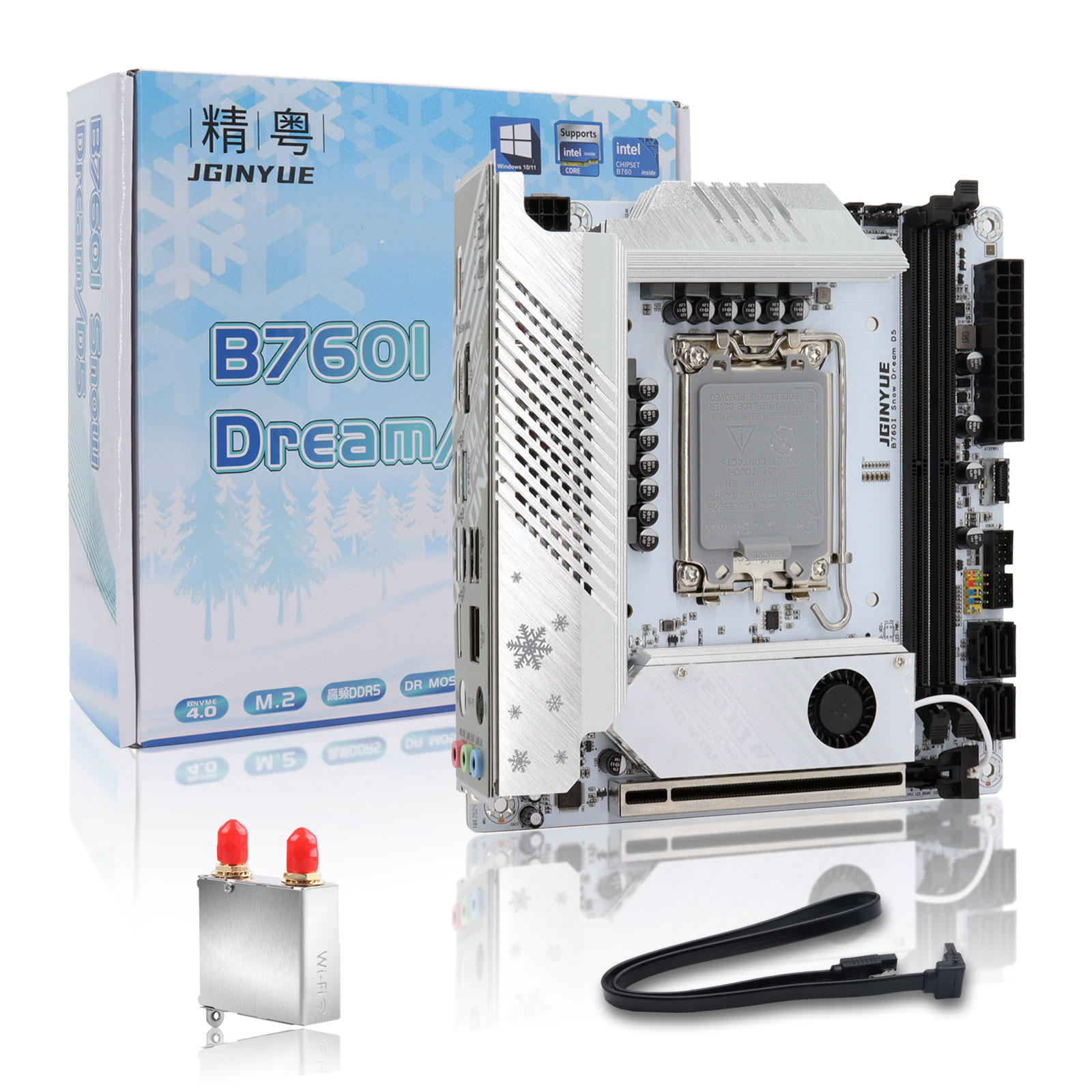Płyta główna JGINYUE B760 Mini – Lga 1700 Ddr5 Itx Motherboard recenzja i cena