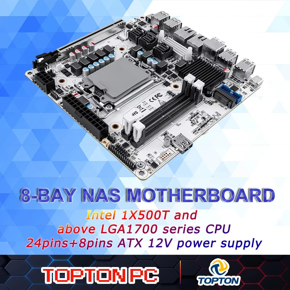 Płyta główna NAS Mini ITX z 8  – Lga 1700 Ddr5 Itx Motherboard recenzja i cena